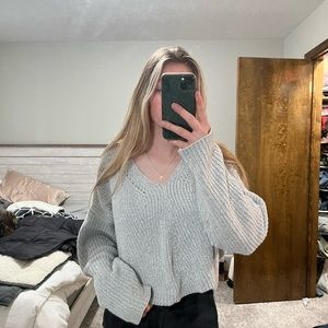LA Hearts cropped sweater